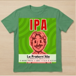 T-shirt Fratern'Ale IPA
