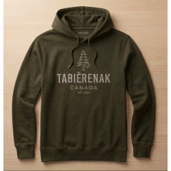 Hoodie kaki